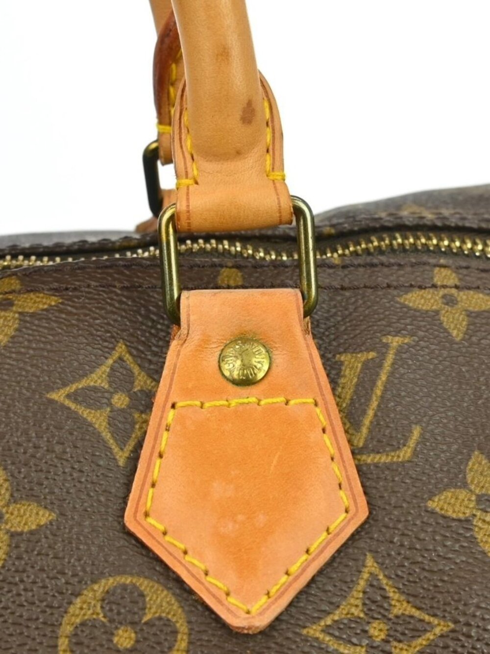LOUIS VUITTON MONOGRAM SPEEDY 40 DUFFLE HANDBAG - Picture 11 of 16
